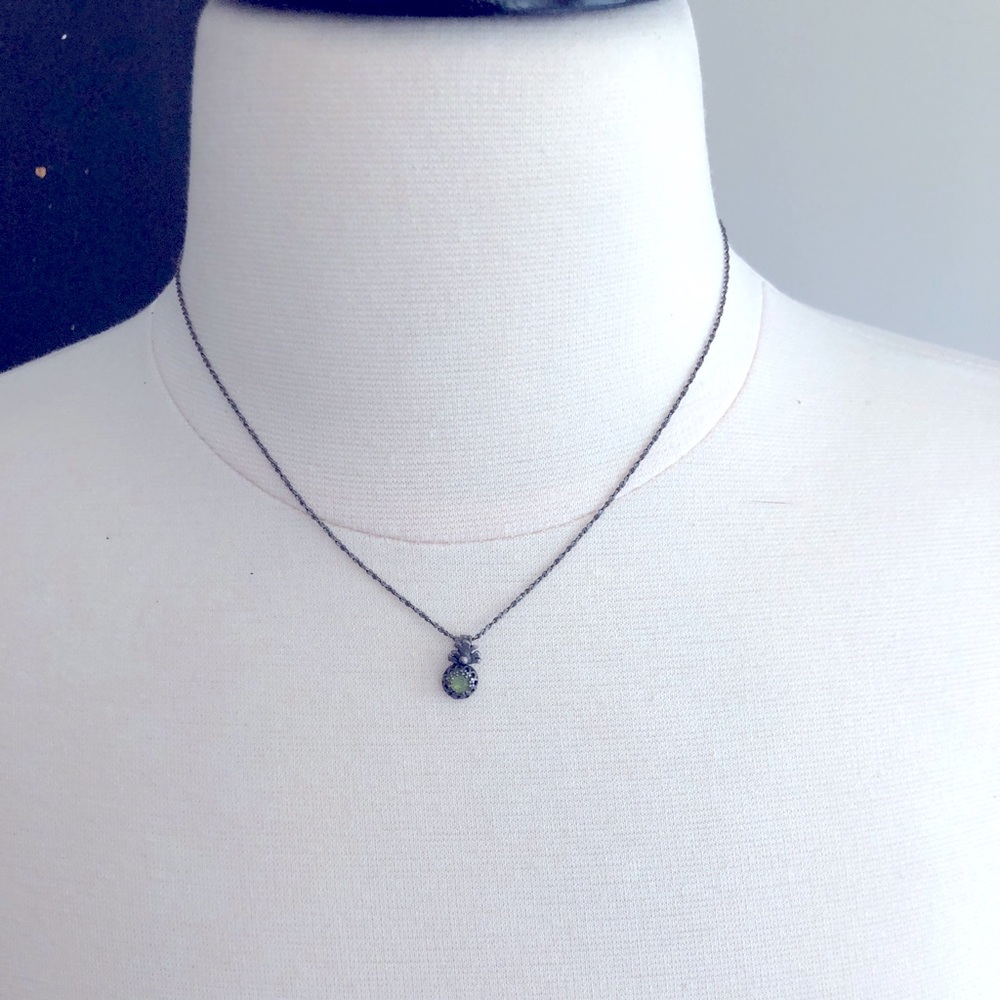 Handcrafted Minimalist Peridot Necklace